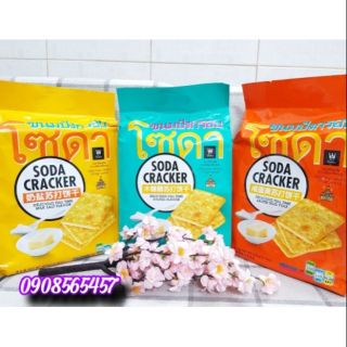 BÁNH QUY MẶN SODA CRACKER THÁI LAN 400G DATE 20/03/2021