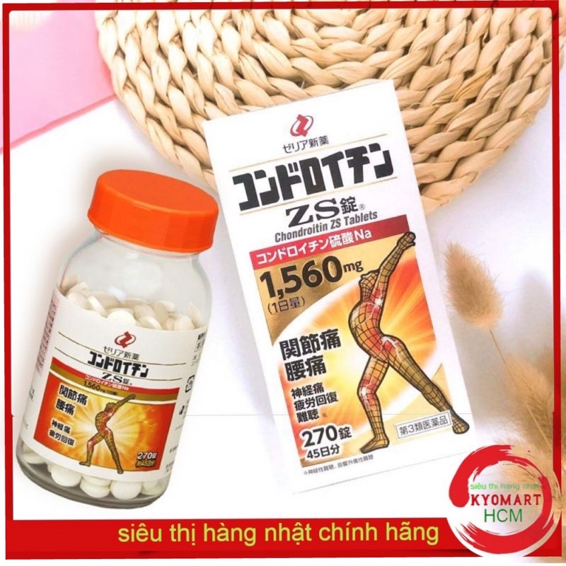 Viên nhện xương khớp 270v (Viên uống bổ xương khớp ZS CHONDROITIN)