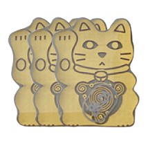 [Siêu sale]Miếng Dán Điện Thoại Mèo Thần Tài Ngăn Bức Xạ Điện Từ Hitoki -Số 1 Tại Nhật Bản - Bảo Vệ Sức Khỏe Não Bộ