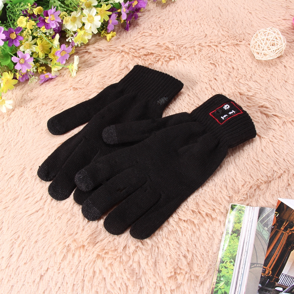 Bluetooth Gloves Touch Screen Mobile Headset Speaker For Andriod iPhone