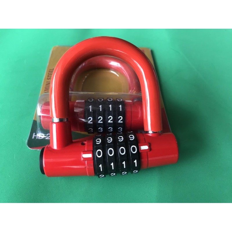 Khóa chữ U MÃ 4 SỐ bảo mật