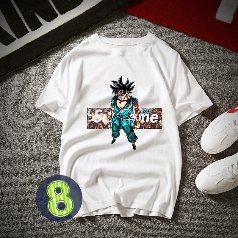 Áo thun unisex Hàn Quốc Goku chất độc lạ ATN470