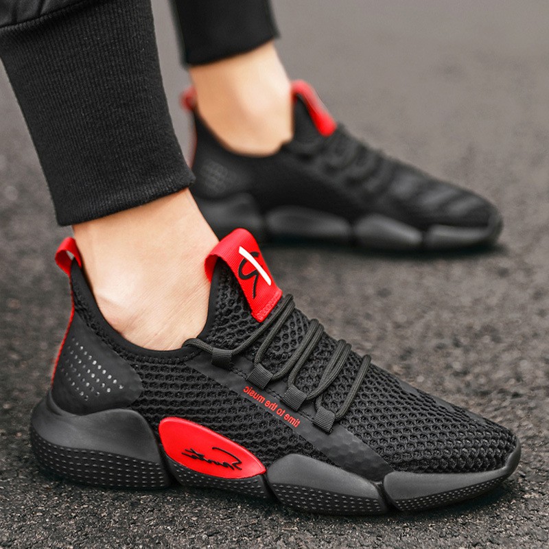 Giày sneaker thể thao nam buộc dây siêu nhẹ Jayxinh V262