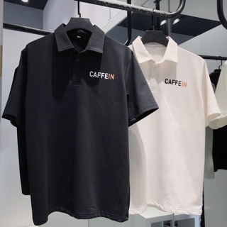 Áo Thun Ngắn Tay có cổ Polo Cafein Unisex