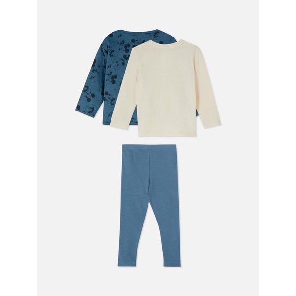 Bộ 3 Món Bé Trai Mickey Xanh Xẫm PR