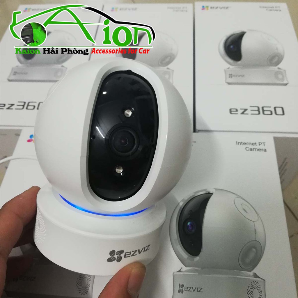 Camera an ninh không dây Hikvision Ezviz CS-CV246 - Quay HD| Cam IP Wifi Ezviz C6C - Giám sát thông minh xoay 360 độ