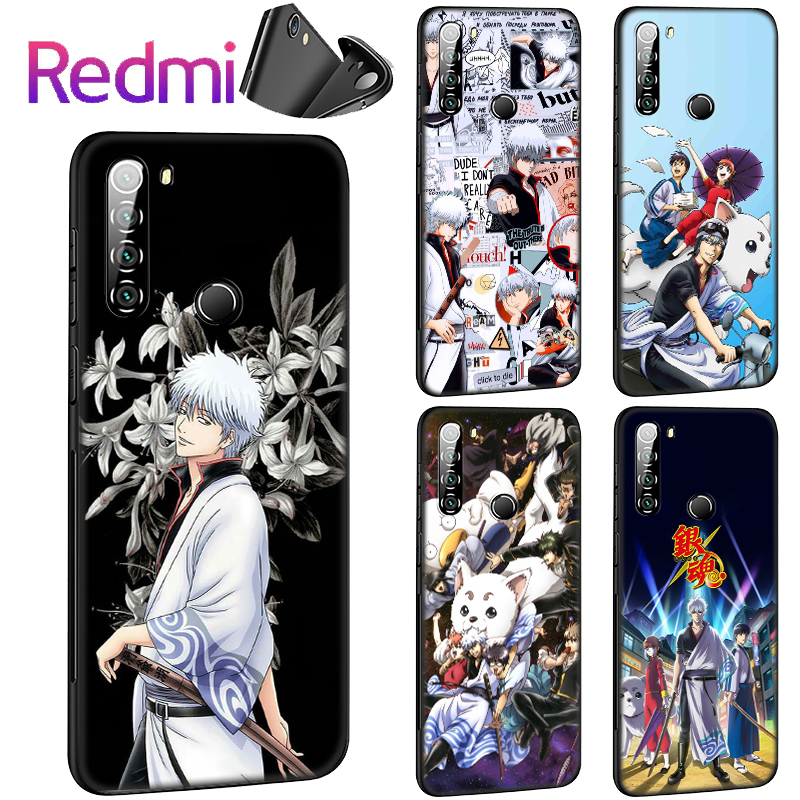 Ốp Điện Thoại Mềm Hình Gintama SH171 Cho Xiaomi Redmi Note 8T 8 7 6 5 Pro Poco X2 Note5 Note6 Note7 Note8