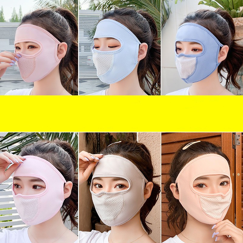 Khẩu Trang Ninja Chống Nắng Có Lỗ Thông Hơi, Chống Tia UV Cực Tốt