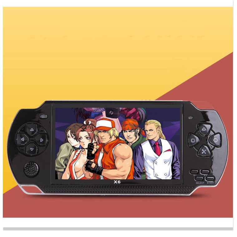 Máy chơi game cầm tay mini X6 hỗ trợ games NES SNES GBC GBA SMC