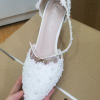 [Le' Decor] Giày cô dâu, giày cưới - hoa đính