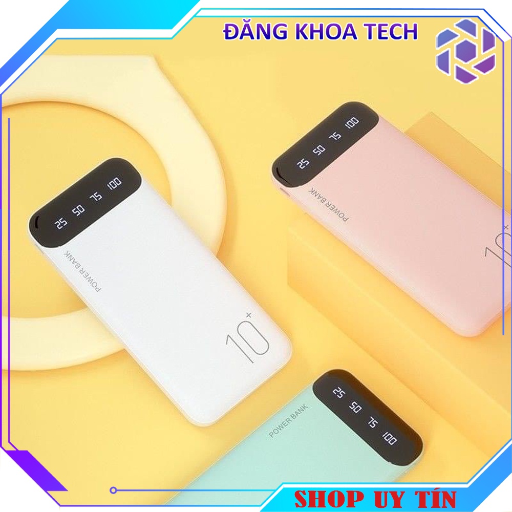 Sạc dự phòng tích hợp màn hình, dung lượng 10000mAh - Phụ kiện công nghệ 88