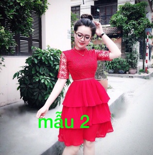 váy ren hot hit ạ