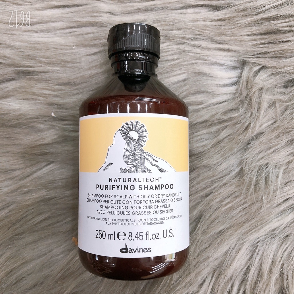 Dầu gội ngăn gàu cho tóc và da đầu DAVINES PURIFYING Shampoo 250ml - 1000ml