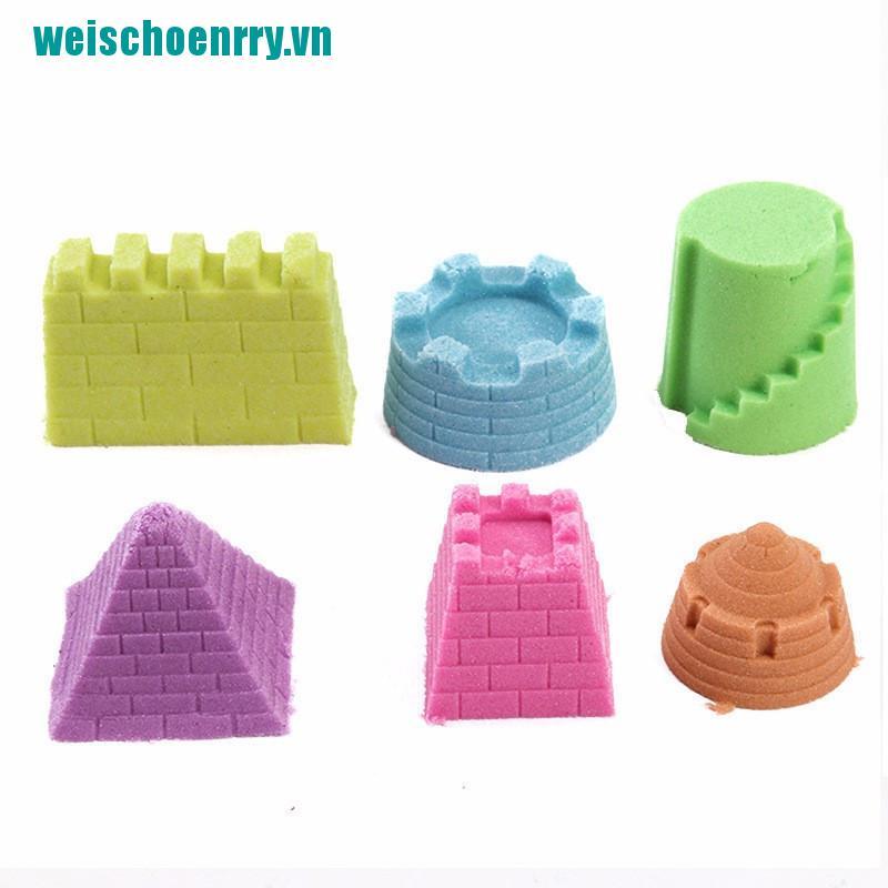 Weis♪Bộ Khuôn Nặn Cát, Đất Sét Dùng Trên Bãi Biển Dành Cho Trẻ Em (6 Cái)