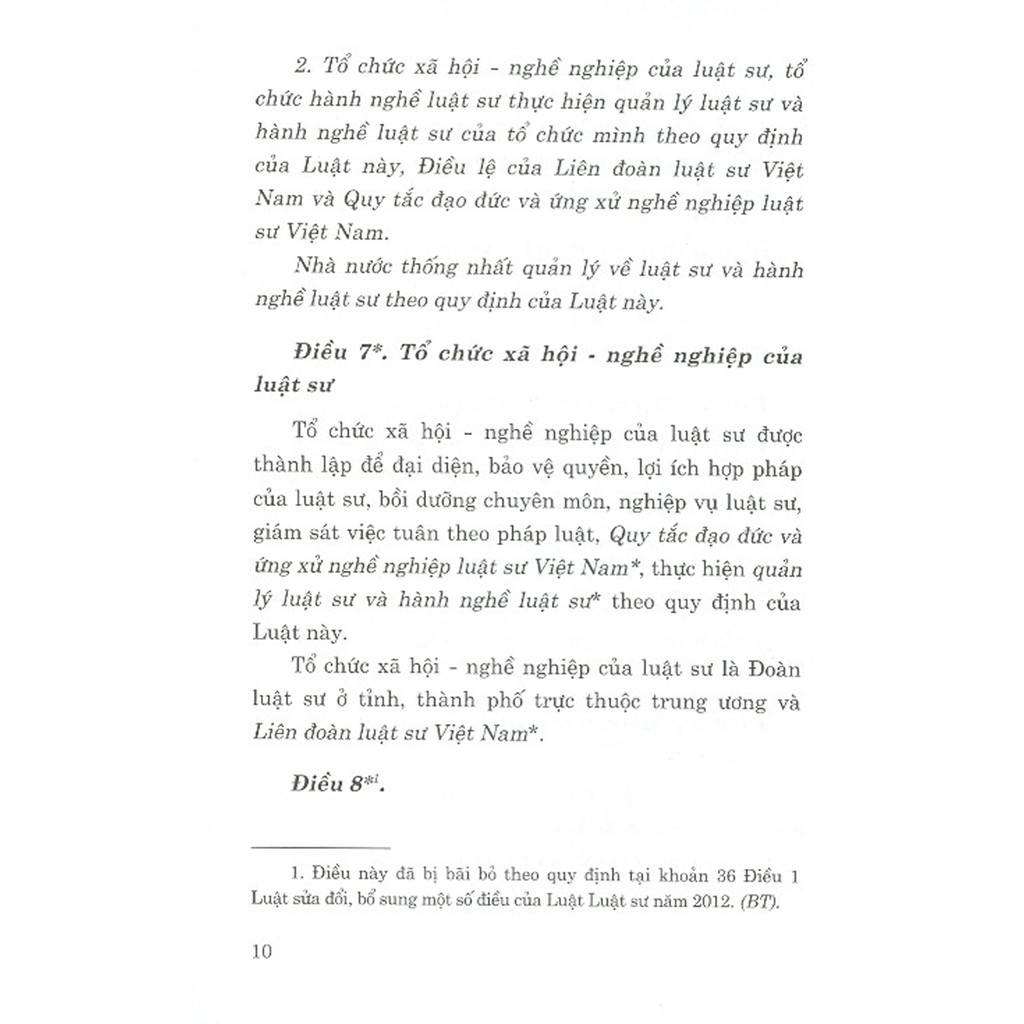 Sách - Luật Luật Sư (Hiện hành) (Sửa đổi, bổ sung năm 2012, 2015) | BigBuy360 - bigbuy360.vn