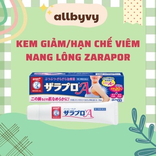 allbyvy IHỎA TỐCI KEM GIẢM/HẠN CHẾ VIÊM NANG LÔNG ZARAPOR