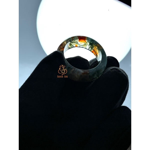 Nhẫn Băng ngọc thuỷ tảo nước đẹp