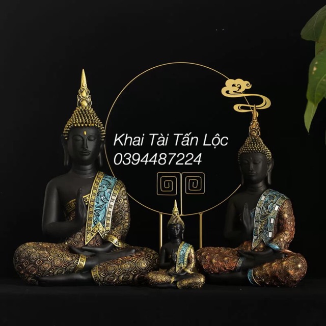 Tượng phật Thái Lan trang trí ô tô , tiểu cảnh tphcm