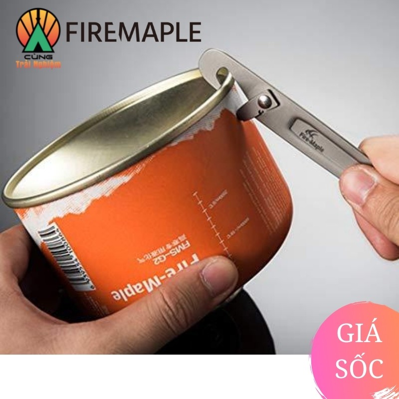 [CHÍNH HÃNG] Thìa Đa Năng 3 Trong 1 Titan Woodpecker Fire Maple FMP-Spork01 Chuyên Dụng Cho Du Lịch, Dã Ngoại Cắm Trại