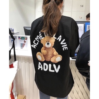 [hàng gia công] ÁO THUN ADLV - TEDDY BEAR BLACK
