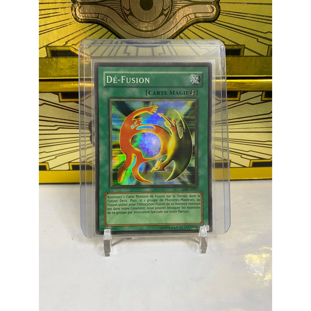 [ Dưa Hấu Yugioh ] Lá bài thẻ bài De-Fusion - Super Rare Unlimited - Tặng bọc bài nhựa bảo quản