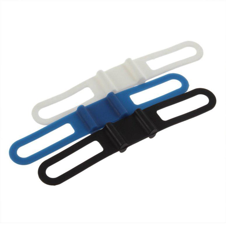 Dây silicon giữ đèn pin cho xe đạp