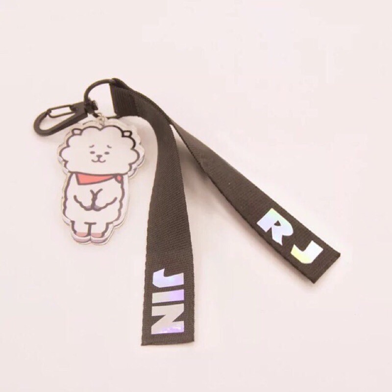 [XẢ KHO GIÁ SHOCK] Strap móc khoá BT21 BTS hologram