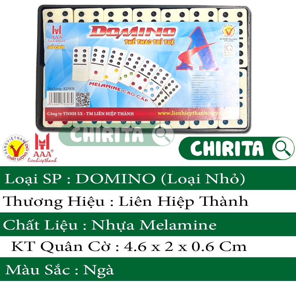 Cờ Domino Ngà Chính Hiệu Liên Hiệp Thành / FATACO Khách Chọn Mẫu - Cờ Domino Ngà , board game Đồ Chơi Cho Bé CHIRITA