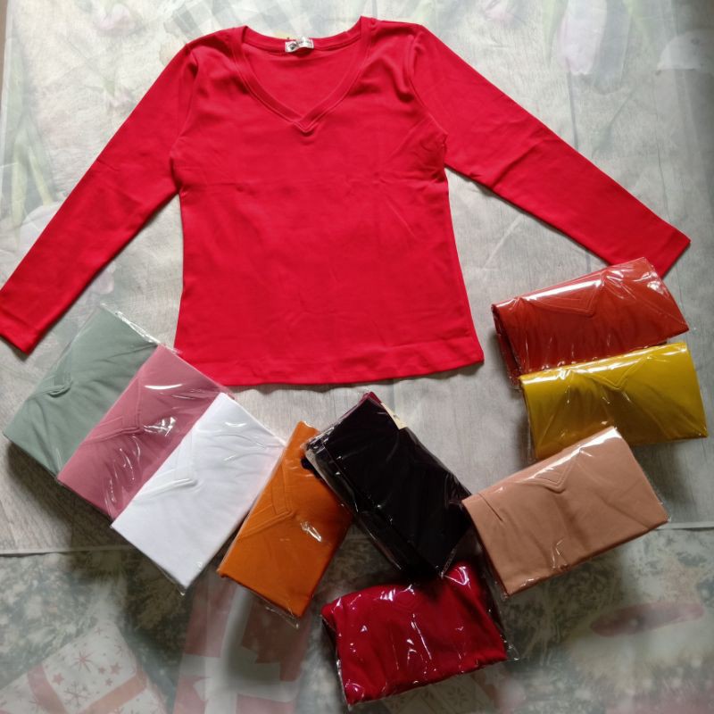 Áo Thun Body Tay Dài Cổ Tim ADTim Size
