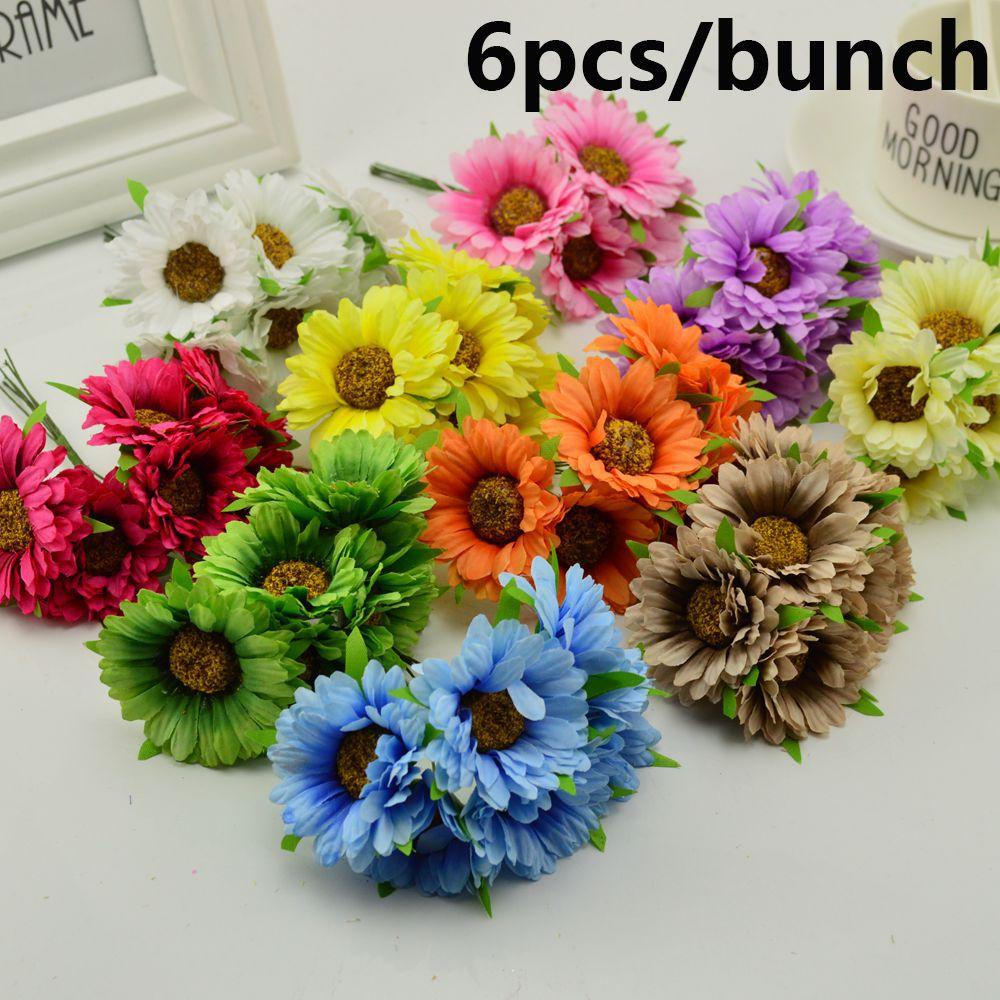 FOREVER 6 Bó Hoa Gerbera Giả Thời Trang