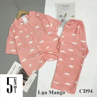[Hàng Loại 1] Đồ Bộ LỤA LATIN  -  Bộ Tay Cộc, Quần Dài