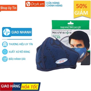✅ Khẩu Trang Vải: Neovision NC95 Lọc bụi mịn và Vi khuẩn đến 95% - DCYK0142