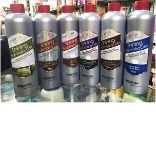 Thuốc nhuộm phủ mịn (bóng) Sophia Platinum Shining 530ml