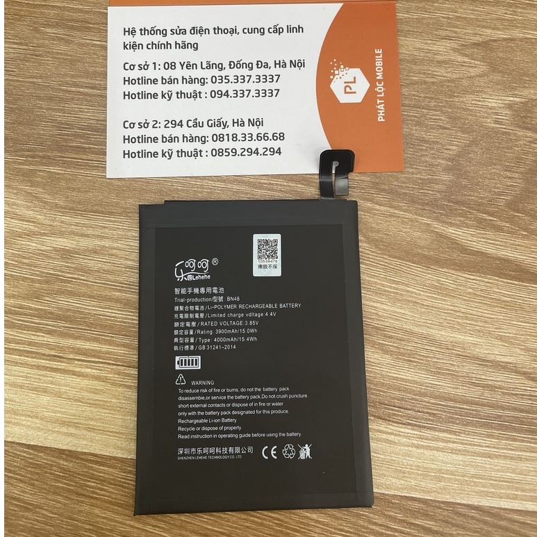 PIN Lehehe Xiaomi redmi note 6 Pro Mã BN48 Chất lượng cao