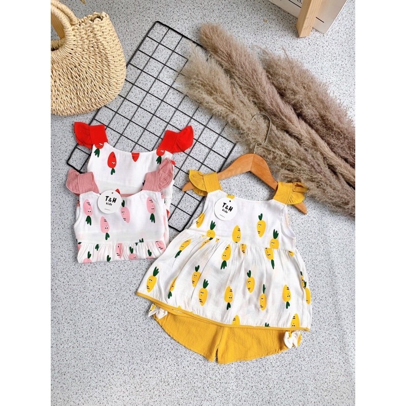 SET 3 CHI TIET-ÁO CÁNH TIÊN KÈM TÚI XINH 3  CHO BÉ ( chỉ ~30K/sản phẩm quá ư là hạt dẻ) -TIỆM MẸ KEM
