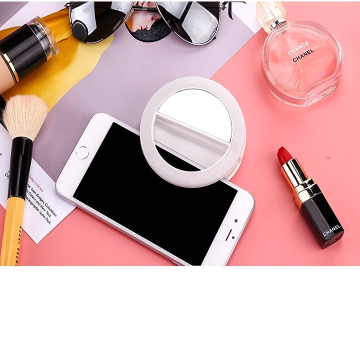 Đèn LED selfie trợ sáng pro giúp chụp hình tự sướng - Đèn LED