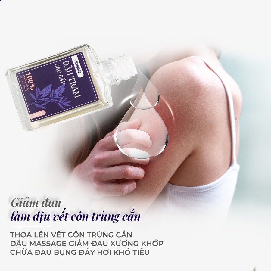 Tinh Dầu Tràm Cao Cấp HAKAWA - Sản phẩm chính hãng - Chính gốc đến từ Huế