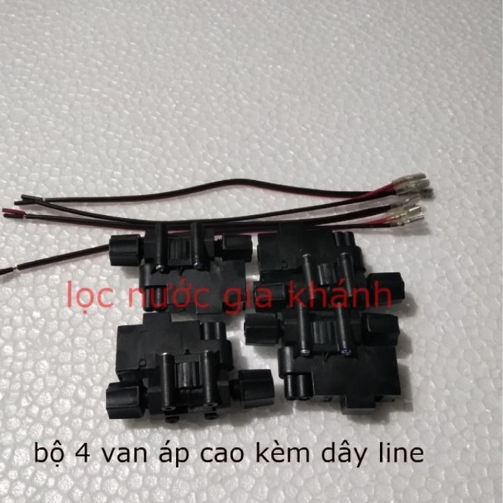 combo 4 van áp thấp, áp cao máy lọc nước