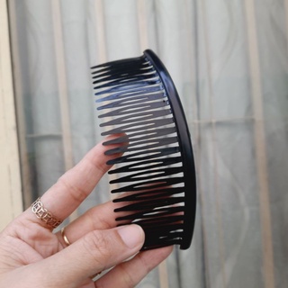 Lược cài tóc đũa đen trơn 12.5cm (mã X800D)