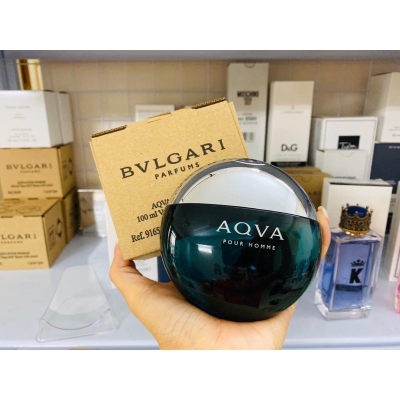 [ Hàng Tuồn ] Nước hoa nam Bvlgari Aqva unbox