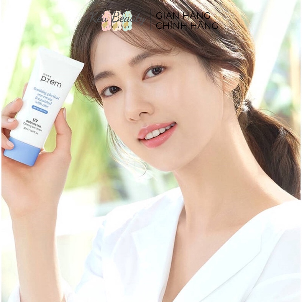 Kem Chống Nắng MAKE PREM UV Defense Me SPF50+ PA++++ (70ml)