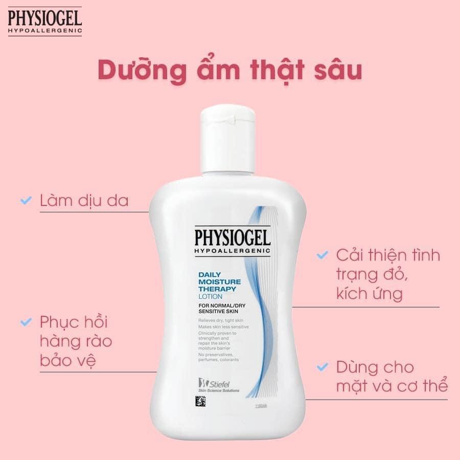 Sữa dưỡng ẩm và làm dịu da Physiogel Daily Moisture Therapy Lotion 200ml