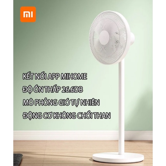 Quạt đứng thông minh Xiaomi Gen 1X, Kết nối app Mihonme