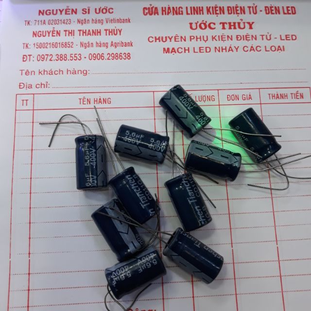 10c tụ 5.6 uf 400v