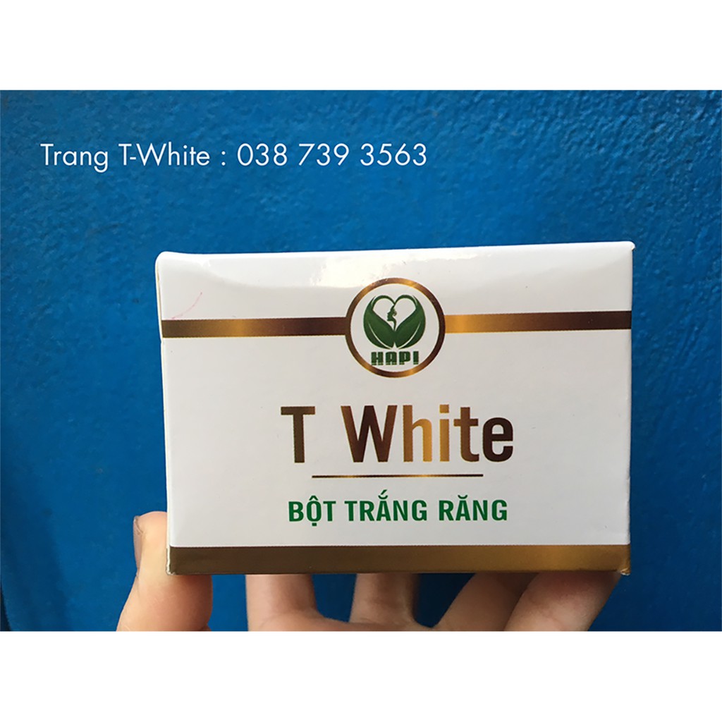Bột làm trắng răng T-White