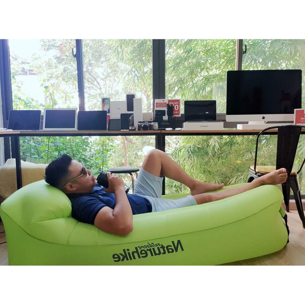 Sofa hơi NatureHike size L có gối, không cần thổi NH18S030-S