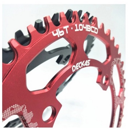 Bánh Xích Xe Đạp Leo Núi 104BCD 40T / 42T / 44T / 46T / 48T / 50T / 52T Bằng Nhôm