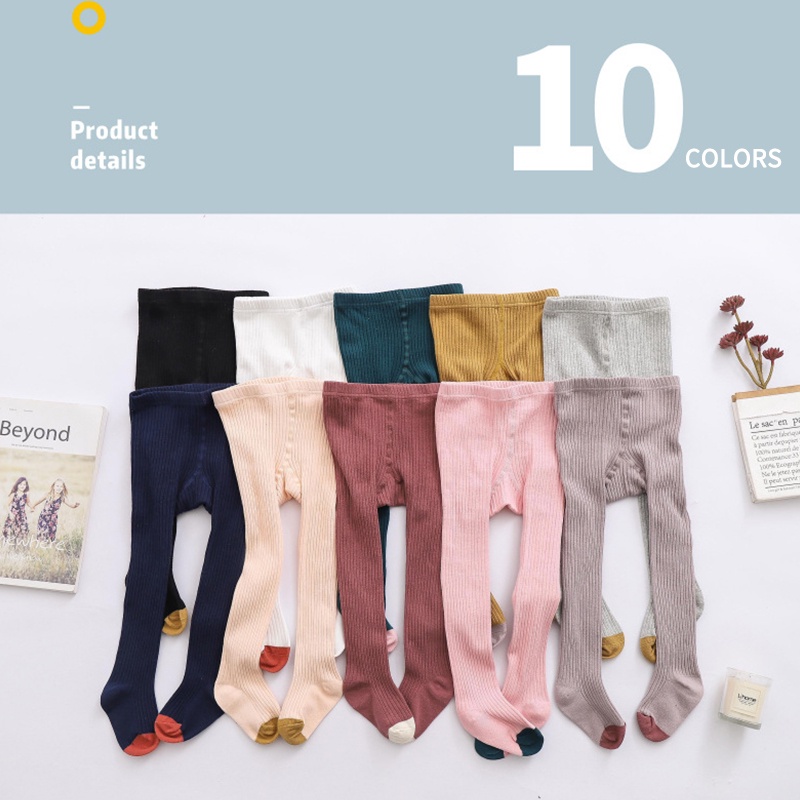 Quần Tất Chất Liệu Cotton Thời Trang Mùa Đông Ấm Áp Dành Cho Trẻ Nhỏ