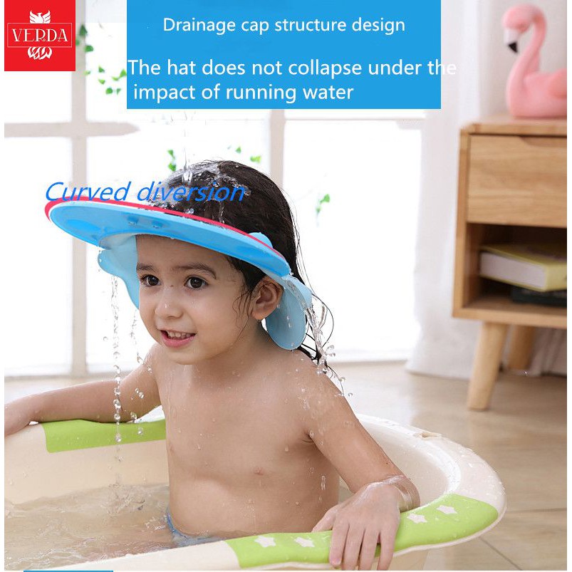 Mũ Gội Đầu Cho Bé Nón Tắm Cắt Tóc Chống Nắng Trẻ Em Silicon Cao Cấp Dễ Thương Gấu Koala Baby Shower Cap Bath Shampoo Hat