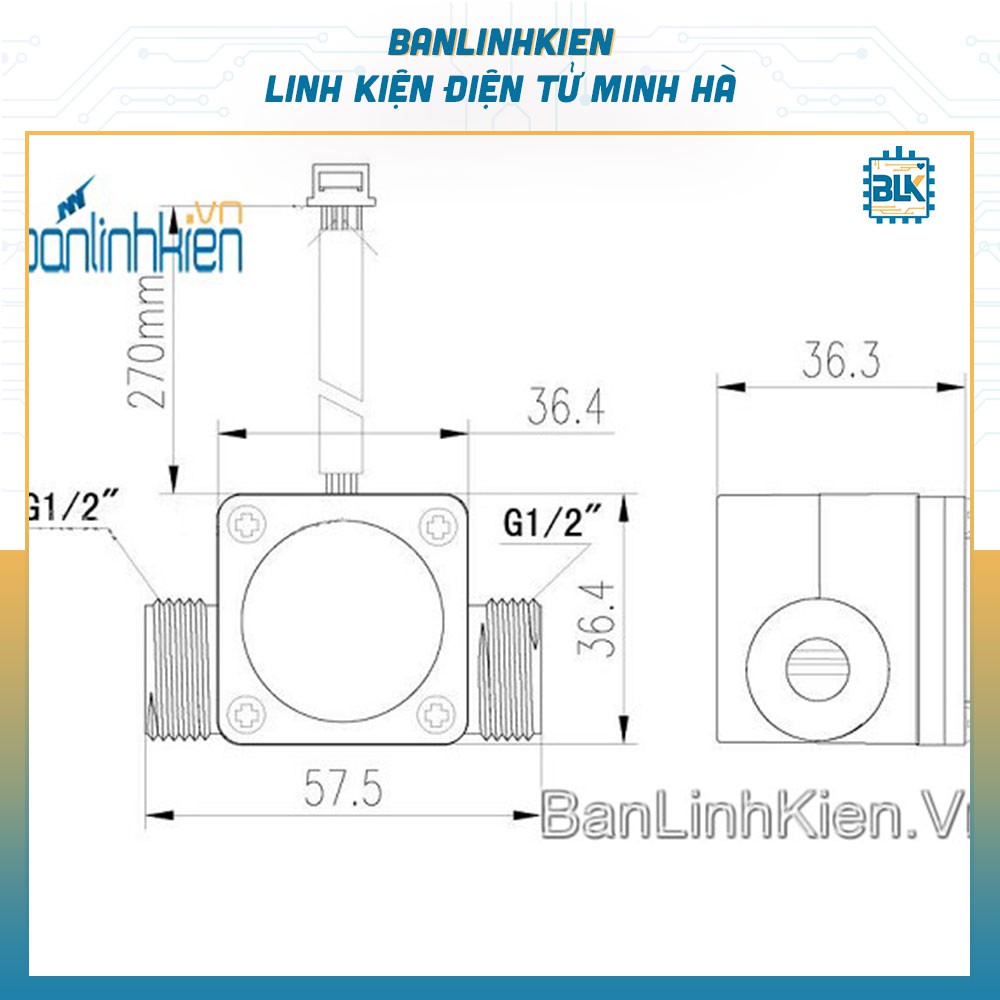 Cảm Biến Lưu Lượng GD12